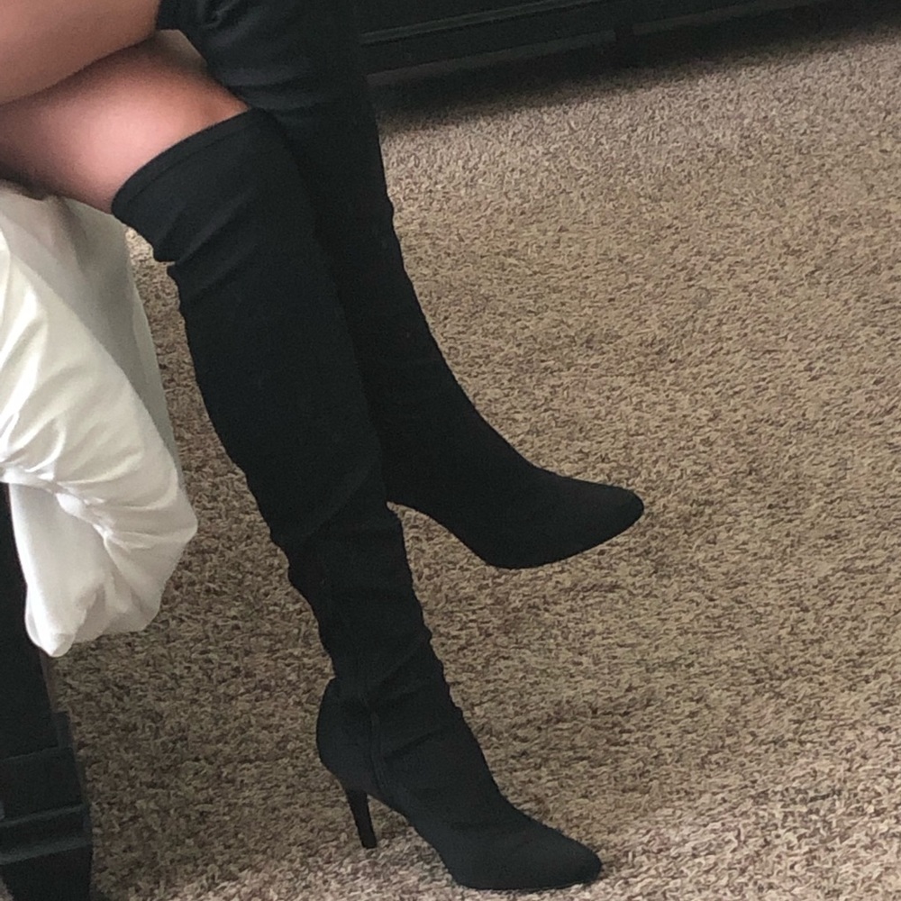 Nine West Above the Knee Black Boot